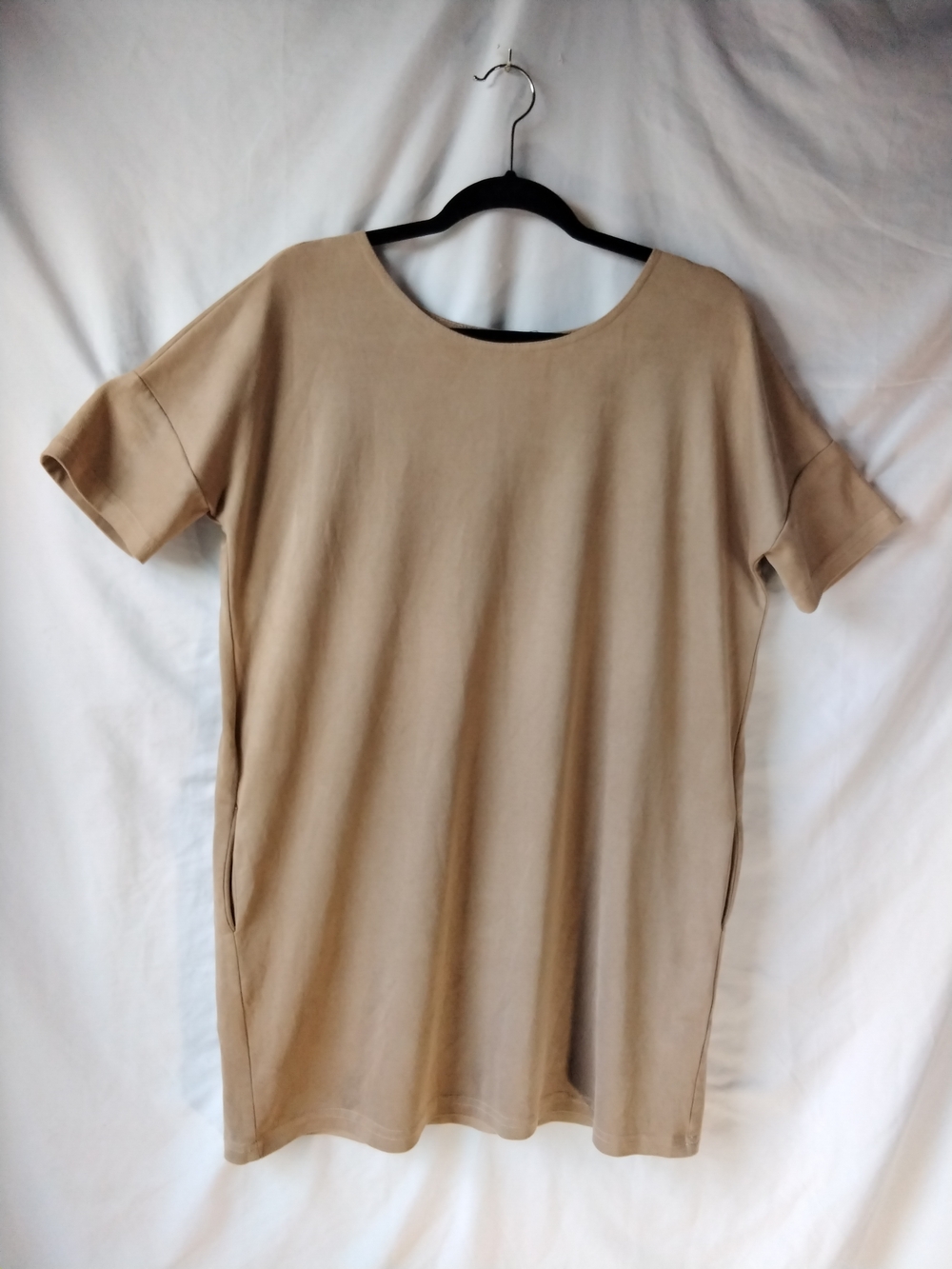 Olivaceous Taupe Short Sleeve Tunic